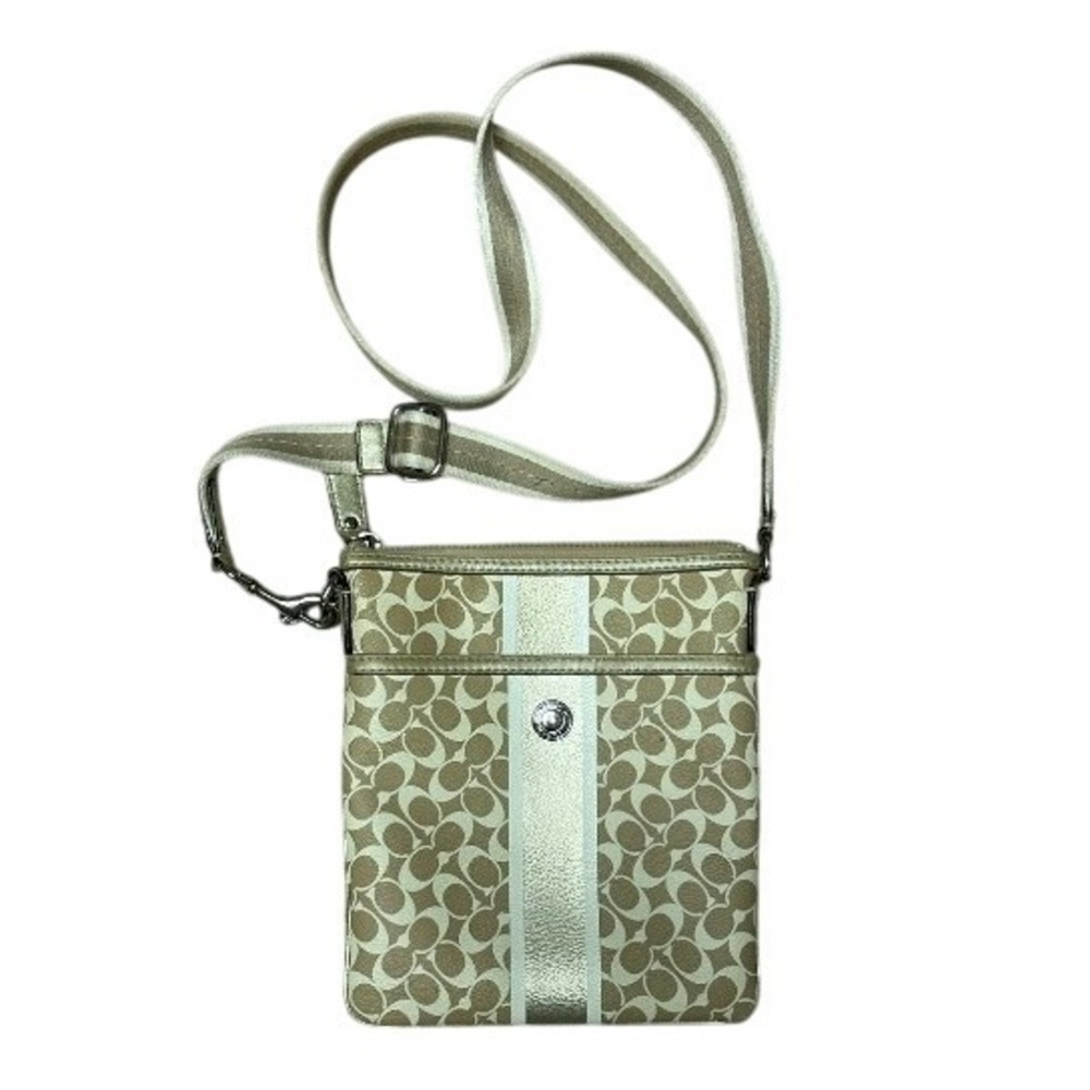 Coach Sling Side Carry‎ Hip Long Strap Bag